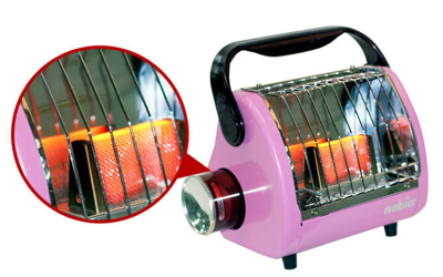 Газовый обогреватель - плита Nabia (SGH-210) с панелью для подогрева