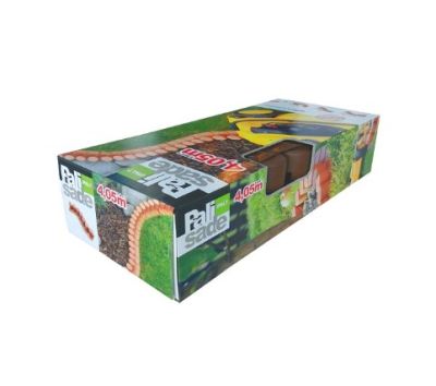 Бордюр садовый Prosperplast Palisada 6см/4,05м, коричневый