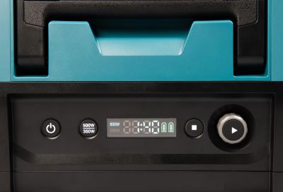 Микроволновая печь аккумуляторная MW001GZ XGT 40В, 500/350 Вт, 8л, USB, подсветка, без акб и ЗУ