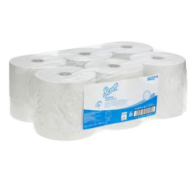 Бумажные полотенца в рулонах Kimberly-Clark Scott Control 6622, однослойные