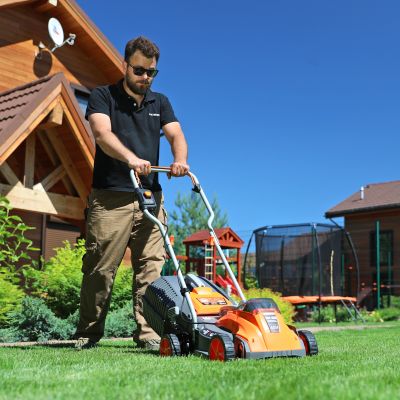 Газонокосилка аккумуляторная PATRIOT CM 432, без АКБ и ЗУ