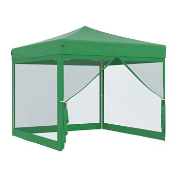Тент садовый Helex 3x3х3м полиэстер зеленый							