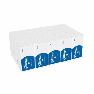 Бумажные полотенца в пачках 6778 Kleenex двухслойные s-сложения