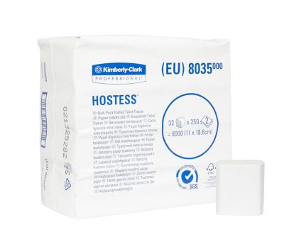 Туалетная бумага в пачках Kimberly-Clark HOSTESS 8035