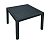 Квадратный стол Melody Quartet, графит 95х95 (РФ)							