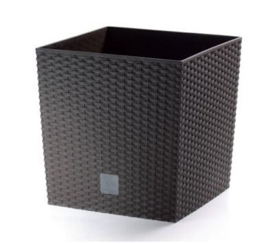 Кашпо для цветов Prosperplast Rato Low 32+21л, венге