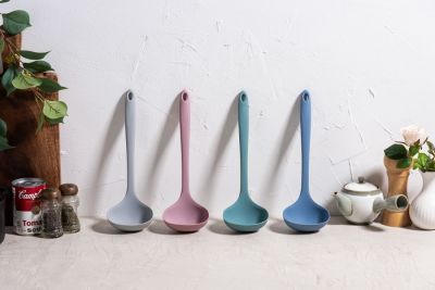 Силиконовый половник KF Pastel