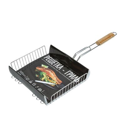 Двойная объемная решетка-гриль Green Glade 7002