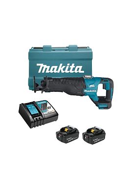 Пила сабельная аккумуляторная Makita DJR187RTE 18Вх2, 0 – 3000 об/мин, 32 мм