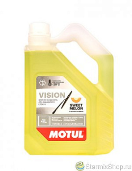 Зимняя стеклоомывающая жидкость MOTUL VISION SWEET MELON -20°