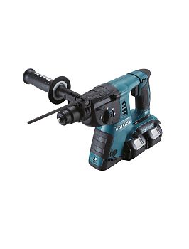 Перфоратор аккумуляторный Makita DHR263RF4 LXT 2х18В, 4х3.0 Ач, 26 мм, 2,5 Дж, SDS-PLUS