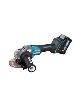 Угловая шлифмашина аккумуляторная Makita GA005GM201 XGT BL 40В, 125 мм, 8500 об/мин