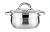 Кастрюля из нержавеющей стали c крышкой ЧУДЕСНИЦА КС-3504