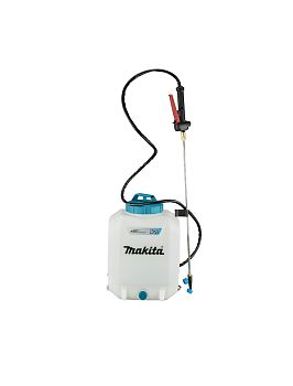 Опрыскиватель аккумуляторный Makita DUS108Z LXT 18 В, объем бака 10 литров, 3 бар, шланг 1,7 м, двойная форсунка, без акб и З/У
