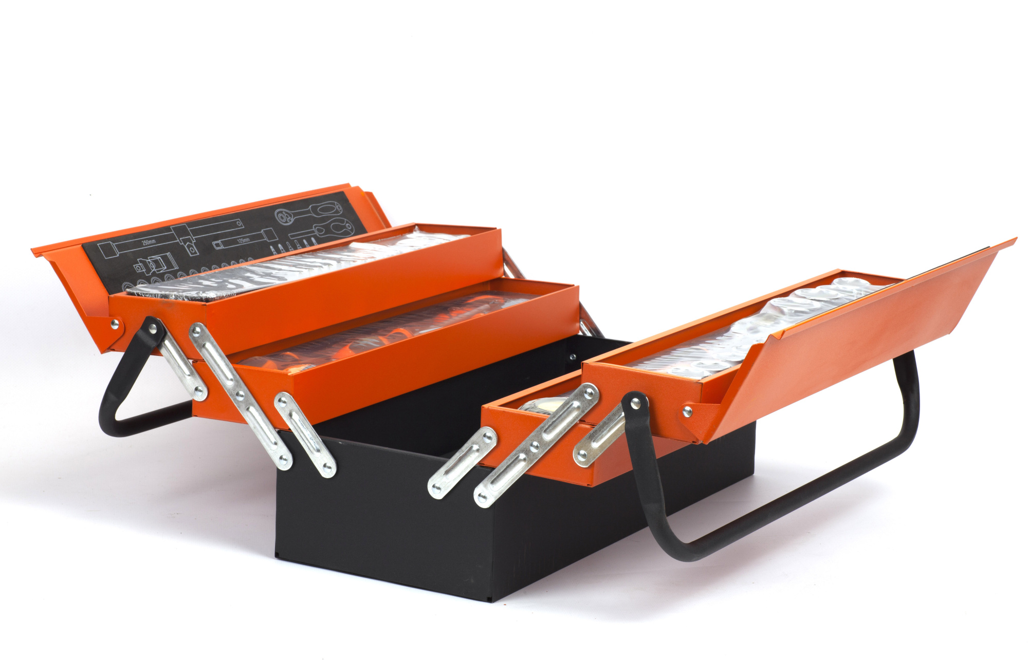 Набор инструментов 85 предметов в ящике