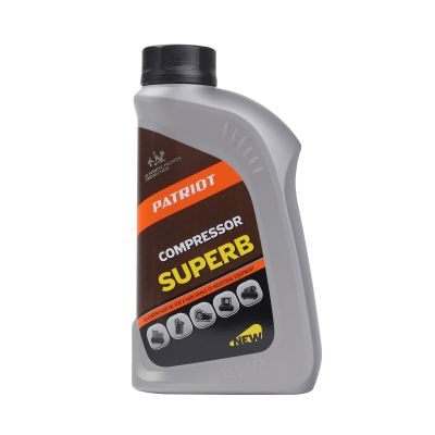 Масло компрессорное PATRIOT Compressor Superb 1 л.