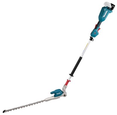 Кусторез аккумуляторный штанговый Makita DUN500WZ LXT 18В, 50 см, 4400 рез/мин, диам. реза. 23,5 мм, поворотная режущая головка 6 ст без акб и з/у