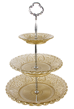 Ваза для фруктов BEKKER Cascade зеленая