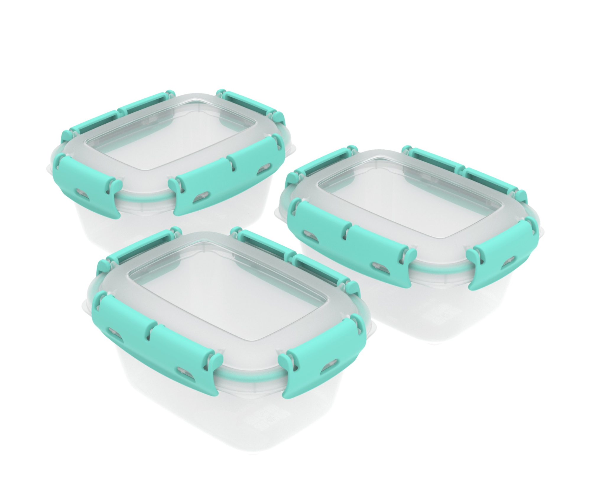 Набор контейнеров с уплотнителем №5 0,8л 3 шт