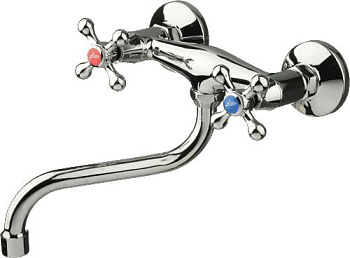 СМЕСИТЕЛЬ ДЛЯ КУХНИ LEDEME L4608 НАСТЕННЫЙ