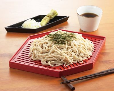 Набор сервировочный, красно-черный Kawasaki Plastics