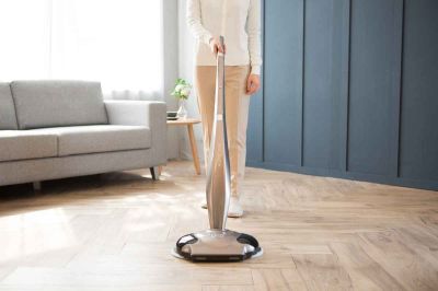 Беспроводной полотер - пылесос SWING-8500 коричневый