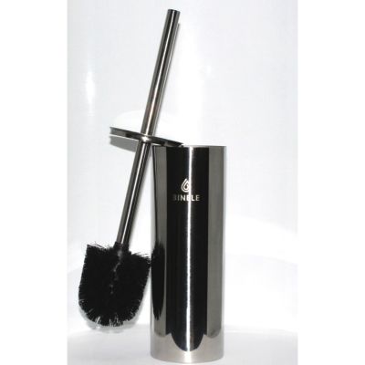 Ершик с настенным креплением Binele Lux сталь, полированный, арт. BW02SP