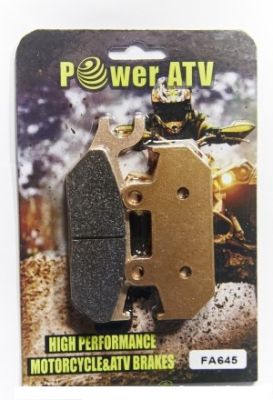 Колодки тормозные Yamaha Viking 700 (f/r) передние правые Poweratv FA645