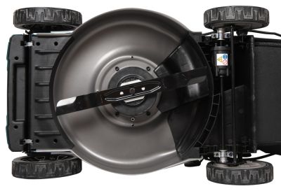 Газонокосилка аккумуляторная Makita LM002GZ XGT 40v MAX, 1900 Вт, дека 53 см, травосб. 70 л, привод 1,5-5 км/ч, 4в1, WG, без акб и ЗУ