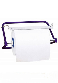 Держатель бумажных полотенец штанговый металлический настенный (синий) ST2N