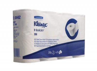 Туалетная бумага в стандартных рулонах Kimberly-Clark Kleenex 350 8442