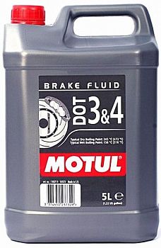 Тормозная жидкость MOTUL DOT 3&4 Brake Fluid (5л.)