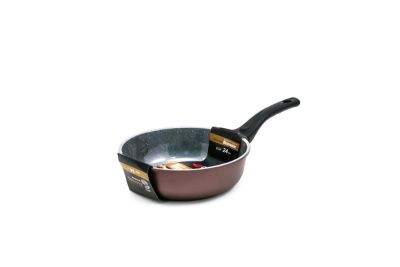 Сковорода Gochu Ecoramic 24 см ВОК с каменным покрытием для всех видов плит без крышки