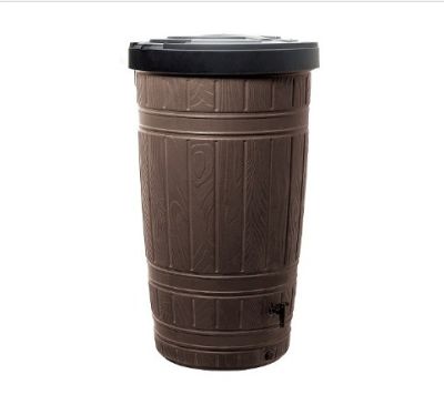 Водосборник Prosperplast Woodcan 265л,коричневый