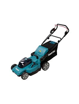 Газонокосилка аккумуляторная Makita DLM480CT2 LXT 2х18В, 860Вт, дека 48см, 62л, 4в1, XPT, (2xBL1850B, DC18SH)