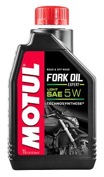 Вилочное масло MOTUL  Fork Oil Expert Light 5W (1 л)