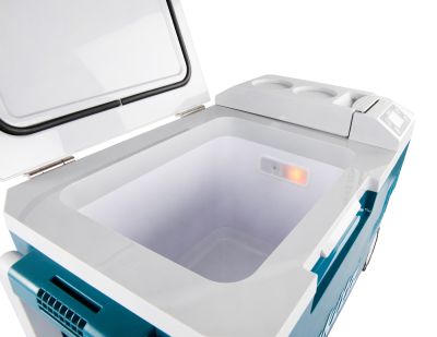 Холодильник аккумуляторный с функцией подогрева DCW180Z 18 В, DС - 12В, AC - 220В, 20 л, без акб и ЗУ