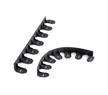 Бордюр садовый Prosperplast Border 4,5см/4,8м, антрацит