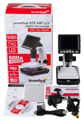 Цифровой микроскоп Levenhuk DTX 500 LCD