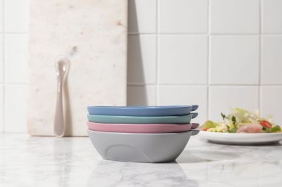 Силиконовая тарелка KF Pastel