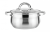 Кастрюля из нержавеющей стали c крышкой ЧУДЕСНИЦА КС-3504 Кастрюля из нержавеющей стали c крышкой ЧУДЕСНИЦА КС-3504