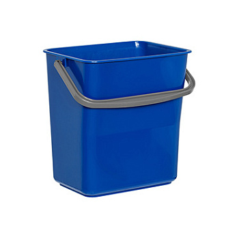 Ведро для мытья пола 6 л.  Желтый