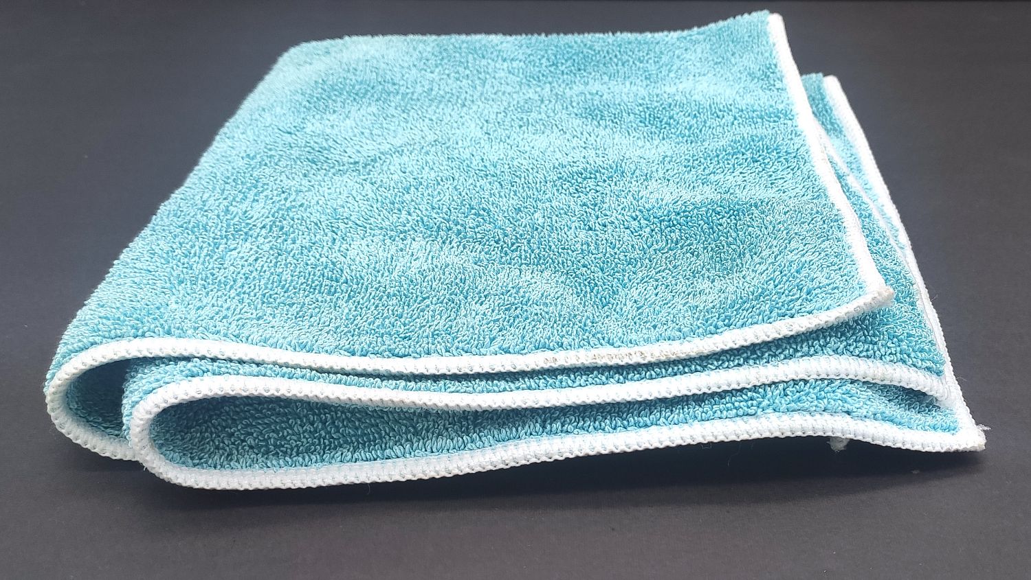 Протирочный двусторонний материал из микрофибры DTP-600 (42х42см) синий