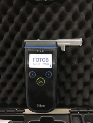 Профессиональный Алкотестер Drager Alcotest 6820 с принтером