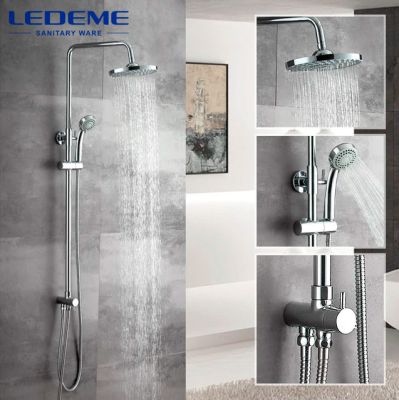 ДУШЕВАЯ СТОЙКА LEDEME L2400 С ТРОПИЧЕСКИМ ДУШЕМ