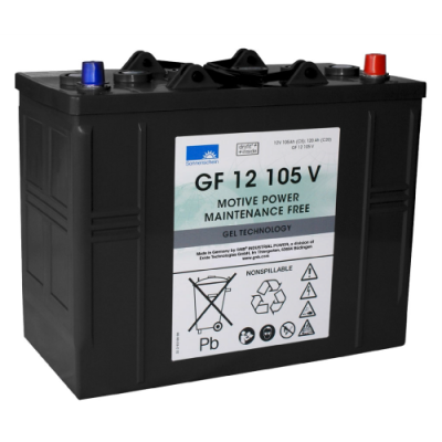 Аккумуляторы 12V/105 А  на RA 561 B, RA 505 IBC, RA 505 IBCТ, RA 605 IBCТ, RA 500 IBCTD (2 шт.)