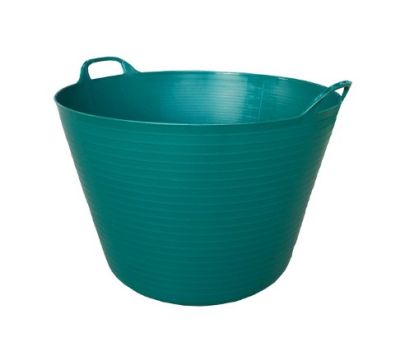 Корзина пластиковая Helex 60л,темно-зеленый