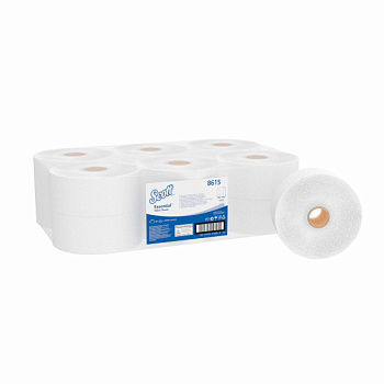 Туалетная бумага в больших рулонах Kimberly-Clark SCOTT Mini Jumbo 8615, двухслойная