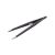 Пинцет профессиональный черный L 94 мм / 16 г Green Bell Япония Пинцет профессиональный черный L 94 мм / 16 г Green Bell Япония