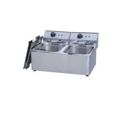 Фритюрница Ksitex JS-82 2 секции по 5,5 л (5,5+5,5 литров)